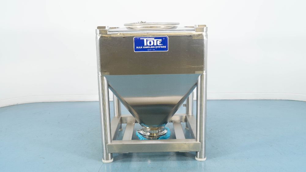 Image of Totes Bulk Handling 800 Liter Stainless Steel Tote